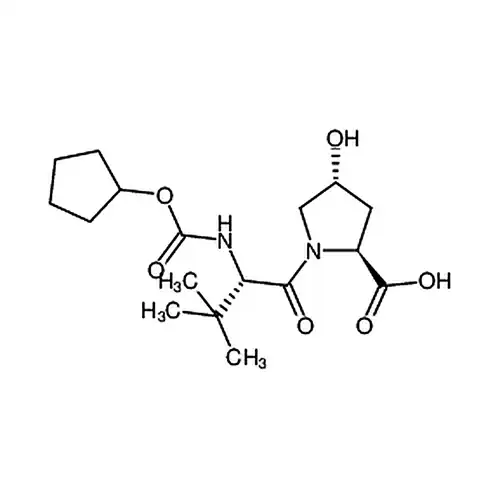 (2S,4R)-1-((S)-2-(环戊氧羰基))-3,3-二甲基丁酰基)-4-羟基吡咯烷-2-羧酸