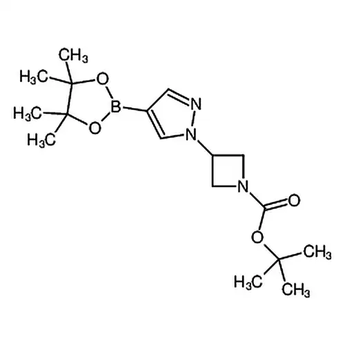 叔丁基3-(4-(4,4,5,4-甲基-1,3-二氧硼烷-2-基)-1H-吡唑-1-基)氮杂环丁烷-1-羧酸酯
