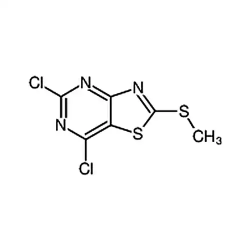 5,7-二氯-2-(甲硫基)噻唑并[4,5-D]嘧啶