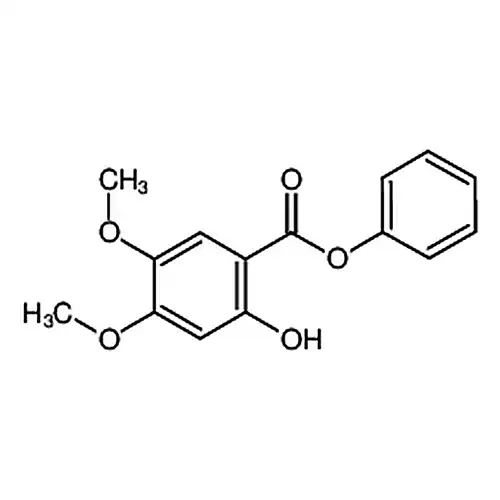 2-羟基-4,5-二甲氧基苯甲酸苯酯
