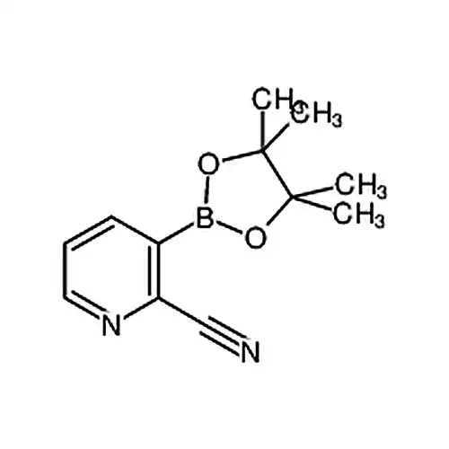 3-(4，4，5，5-四甲基-1，3，2-二氧硼杂环戊烷-2-基)吡啶-2-甲腈