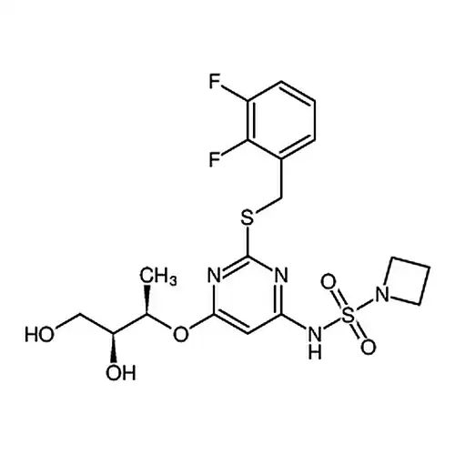 N-(2-((2,3-二氟苄基)硫基)-6-(((2R,3S)-3,4-二羟基丁-2-基)氧基)嘧啶-4-基)氮杂环丁烷-1-磺酰胺