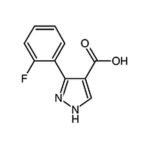 3-(2-氟苯基)-1H-吡唑-4-羧酸
