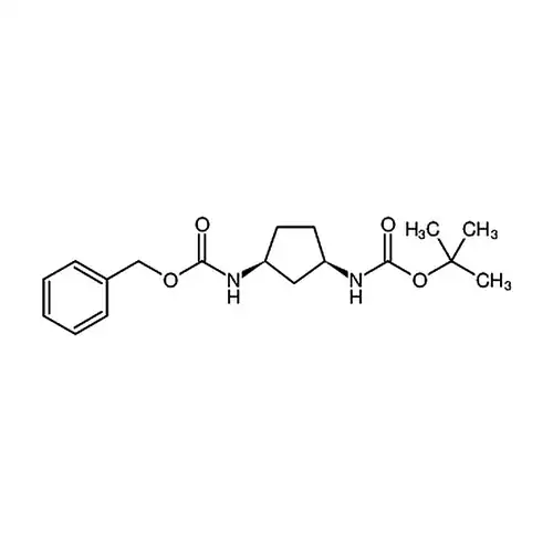 顺式-1-(Boc-氨基)-3-(Cbz-氨基)环戊烷
