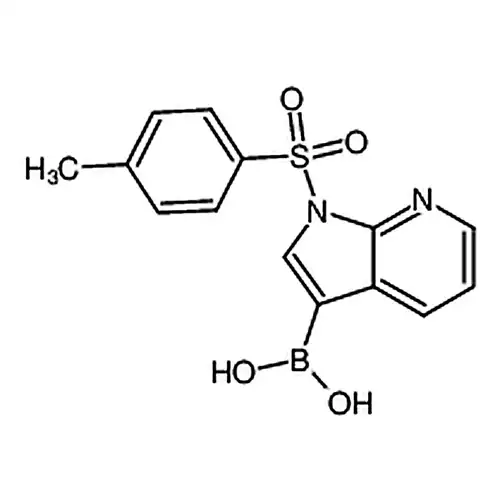 1-甲苯磺酰基-1H-吡咯并[2，3-B]吡啶-3-基硼酸