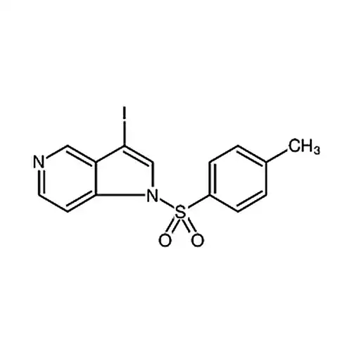 3-碘-1-(4-甲基苯磺酰基)-1H-吡咯并[3，2-c]吡啶