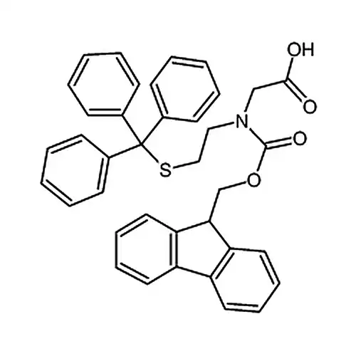 N-(((9H-芴-9-基)甲氧基)羰基)-N-(2-(三苯甲基硫基)乙基)甘氨酸