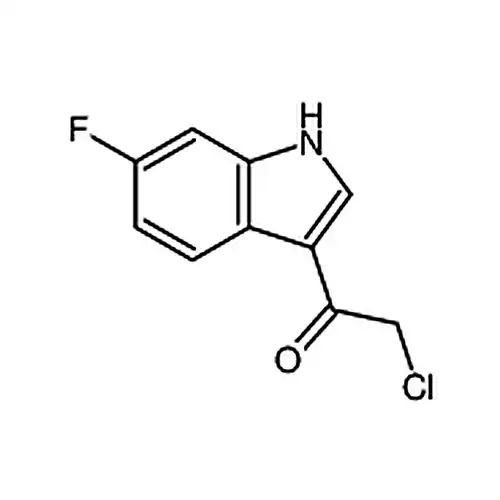 2-氯-1-(6-氟-1H-吲哚-3-基)乙-1-酮
