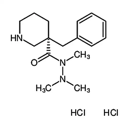 (R)-3-苄基-N,N',N'-三甲基哌啶-3-甲酰肼二盐酸盐