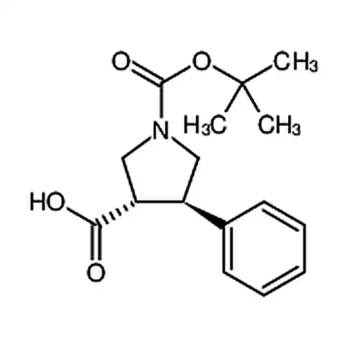 (3S,4R)-1-叔丁氧羰基-4-苯基吡咯烷-3-羧酸