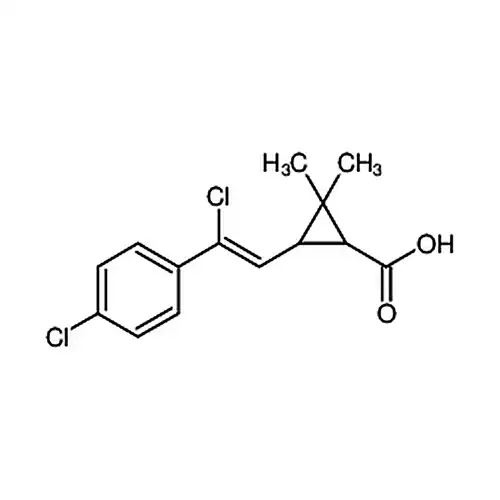 3-[2-氯-2-(4-氯苯基)乙烯]-2,2-二甲基-环丙烷羧酸
