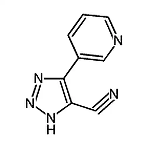 5-pyridin-3-yl-2H-triazole-3-carbonitrile