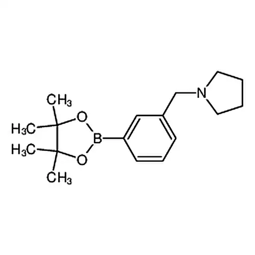 1-(3-(4，4，5，5-四甲基-1，3，2-二氧硼杂环戊烷-2-基)苄基)吡咯烷