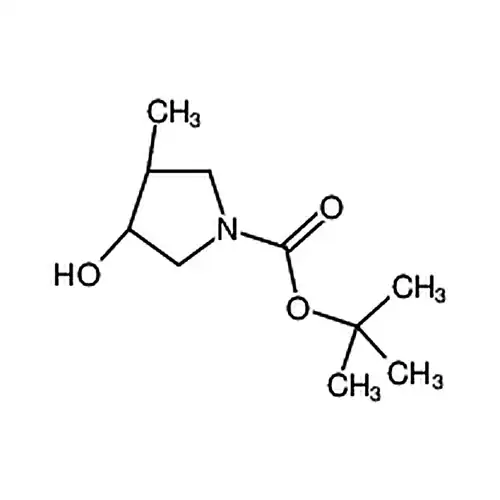 (3R,4S)-rel-3-羟基-4-甲基吡咯烷-1-羧酸叔丁基酯