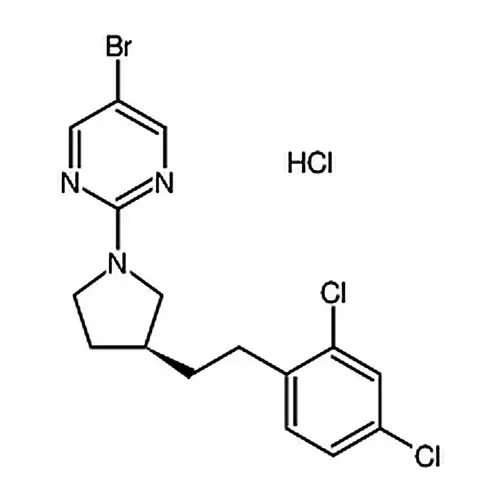 (3S)-N-(2，4-二氯苄基)-1-(5-溴嘧啶-2-基)吡咯烷基-3-胺盐酸盐
