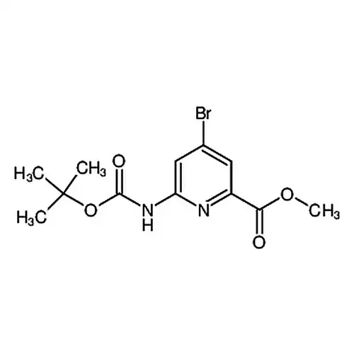 methyl4-bromo-6-((tert-butoxycarbonyl)amino)picolinate