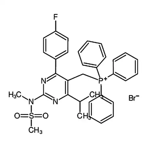 4-(4-氟苯基)-6-异丙基-2-(N-甲基-N-甲磺酰胺基)-5-三苯基膦内鎓甲基-1-嘧啶