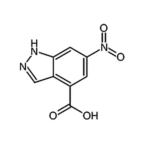 6-硝基吲唑-4-羧酸