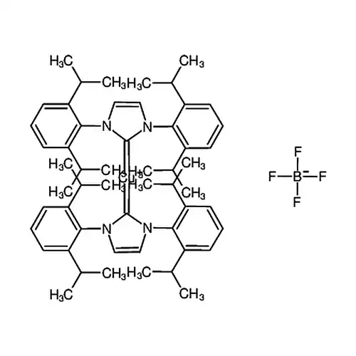 双(1,3-双(2,6-二异丙基苯基)咪唑-2-亚基)铜(I)四氟硼酸盐