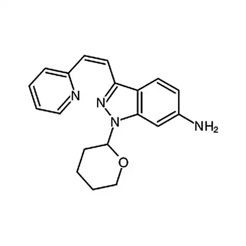 (E)-3-[2-(吡啶-2-基)乙烯基]-1-(四氢-2H-吡喃-2-基)-1H-吲唑-6-胺