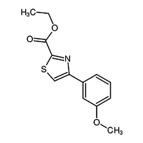 4-(3-甲氧基苯基)噻唑-2-甲酸乙酯