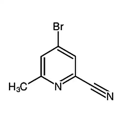 4-溴-6-甲基吡啶-2-甲腈