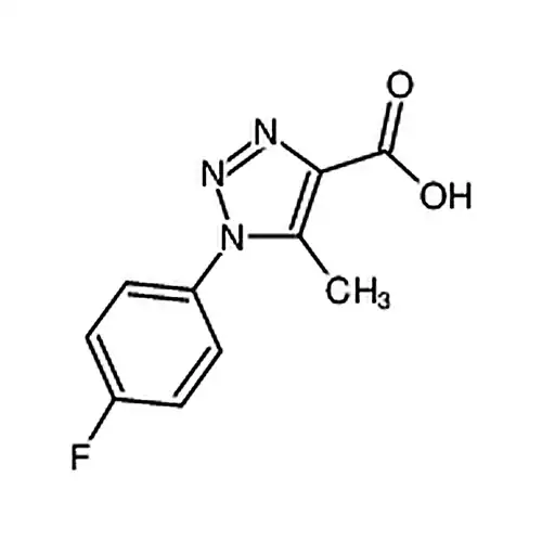 1-(4-氟苯基)-5-甲基-1，2，3-三唑-4-甲酸