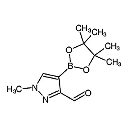 1-甲基-4-(4，4，5，5-四甲基-1，3，2-二噁硼烷-2-基)-1H-吡唑-3-羧醛