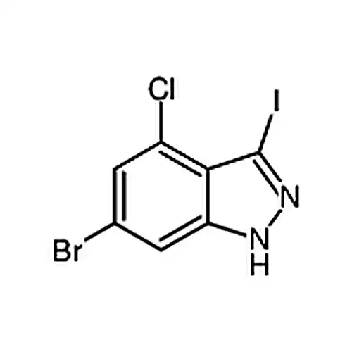 6-溴-4-氯-3-碘-1H-吲唑
