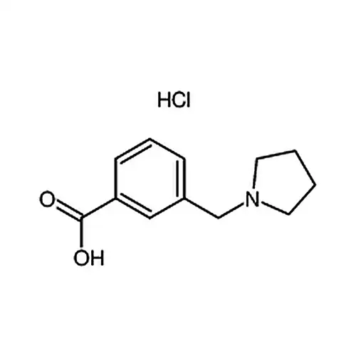 3-(1-吡咯烷基甲基)苯甲酸盐酸盐