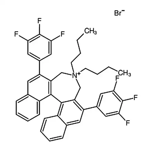 (11bR)-(–)-4，4-二丁基-4，5-二氢-2，6-双(3，4，5-三氟苯基)-3H-二萘[2，1-c:1′，2′-e]氮杂卓溴化物