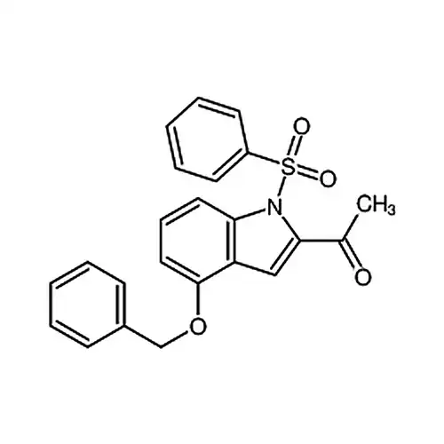 1-(4-(苄氧基)-1-(苯基磺酰基)-1H-吲哚-2-基)乙酮