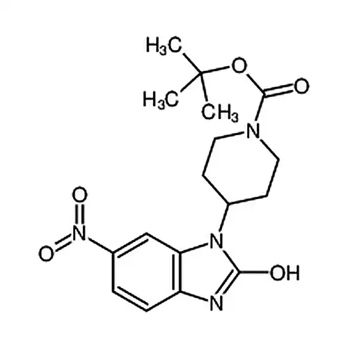 4-(6-硝基-2-氧代-2，3-二氢-1H-苯并[d]咪唑-1-基)哌啶-1-甲酸叔丁酯