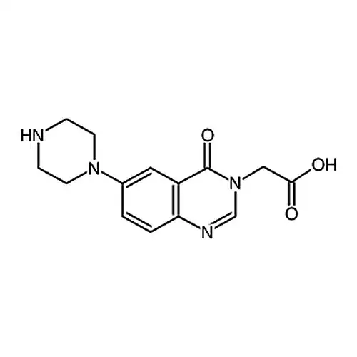 2-(4-氧代-6-(哌嗪-1-基)喹唑啉-3(4H)-基)乙酸