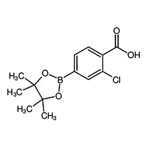 2-氯-4-(4,4,5,5-四甲基-1,3,2-二氧硼杂环戊烷-2-基)苯甲酸