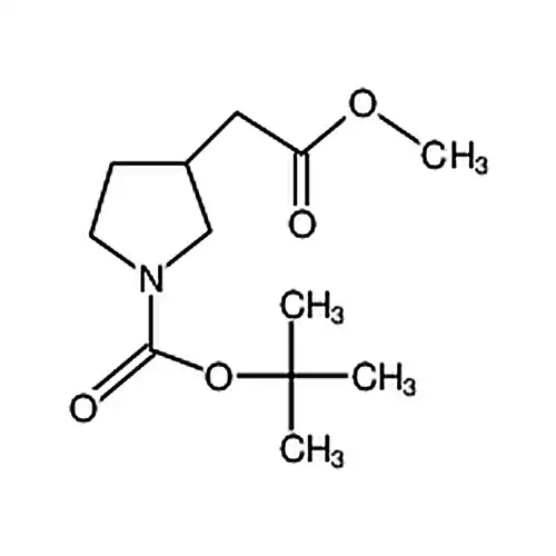 3-(2-甲氧基-2-氧代乙基)吡咯烷-1-羧酸叔丁酯