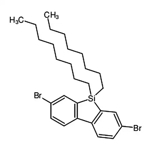 2,7-二溴-9,9-二辛基-9H-9-硅杂芴