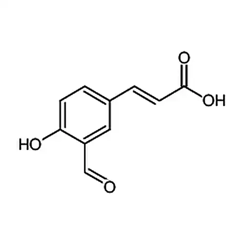 3-(3-甲酰基-4-羟基苯基)丙烯酸