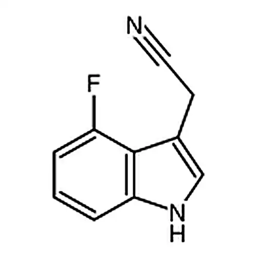 2-(4-氟-1H-吲哚-3-基)乙腈