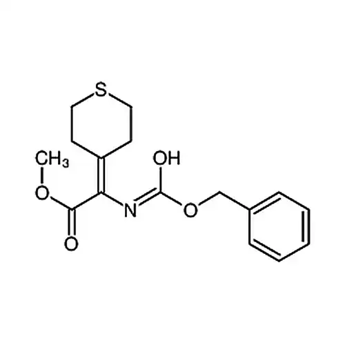 2-(Cbz-氨基)-2-(四氢噻喃-4-亚基)乙酸甲酯