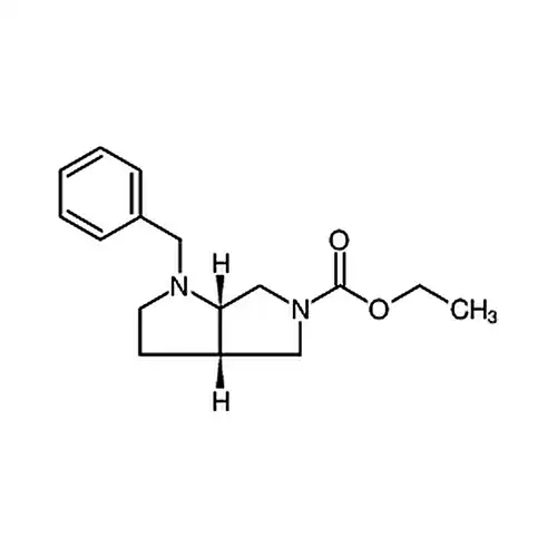 顺式-1-苄基-5-乙氧羰基六氢吡咯并[3，4-b]吡咯