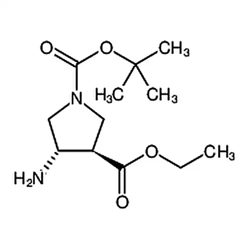 (3R,4S)-1-叔丁基 3-乙基 4-氨基吡咯烷-1,3-二羧酸酯