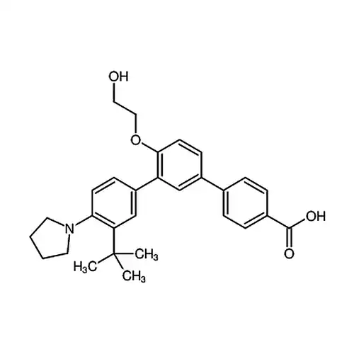 3''-(叔丁基)-4'-(2-羟基乙氧基)-4''-(吡咯烷-1-基)-[1,1':3',1''-三苯基]-4-羧酸