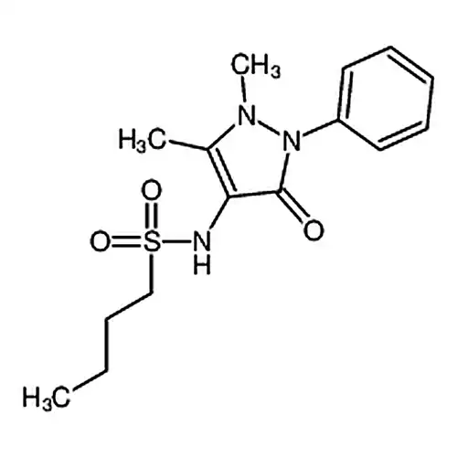 N-(1，5-二甲基-2-苯基-3-氧代-2，3-二氢-4-吡唑基)丁烷-1-磺酰胺