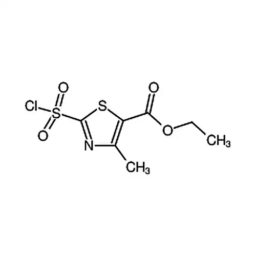 2-(氯磺酰基)-4-甲基-5-噻唑羧酸乙酯