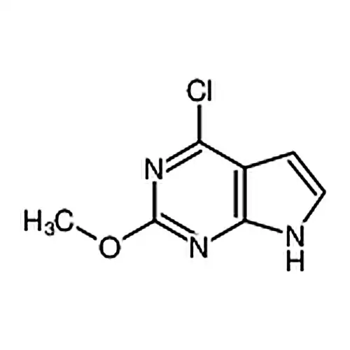 6-氯-2-甲氧基-7-脱氮嘌呤
