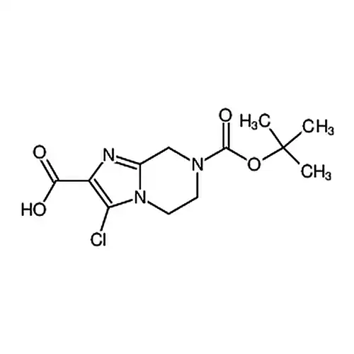7-Boc-3-氯-5，6，7，8-四氢咪唑并[1，2-a]吡嗪-2-甲酸