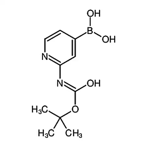 2-(叔丁氧基羰基氨基)吡啶-4-基硼酸