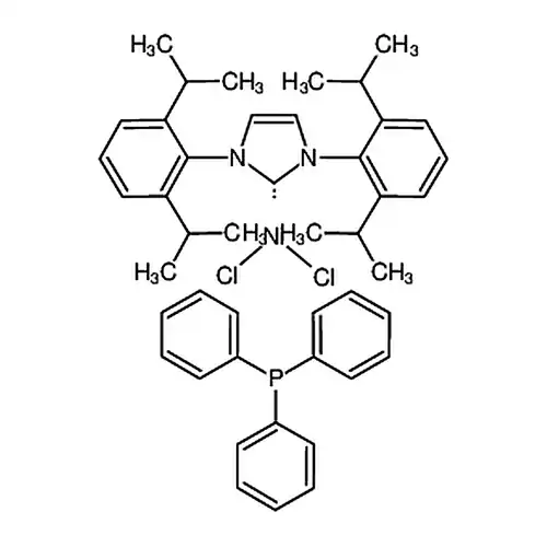 [1,3-双(2,6-二异丙基苯基)咪唑-2-亚基]三苯基膦二氯化镍(II)