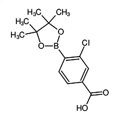 3-氯-4-(4,4,5,5-四甲基-1,3,2-二氧杂硼杂环戊烷-2-基)苯甲酸